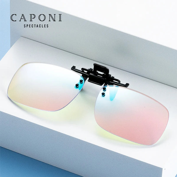 CAPONI Color Blind Glasses Clip Corrective Red Green Blindness CP7475