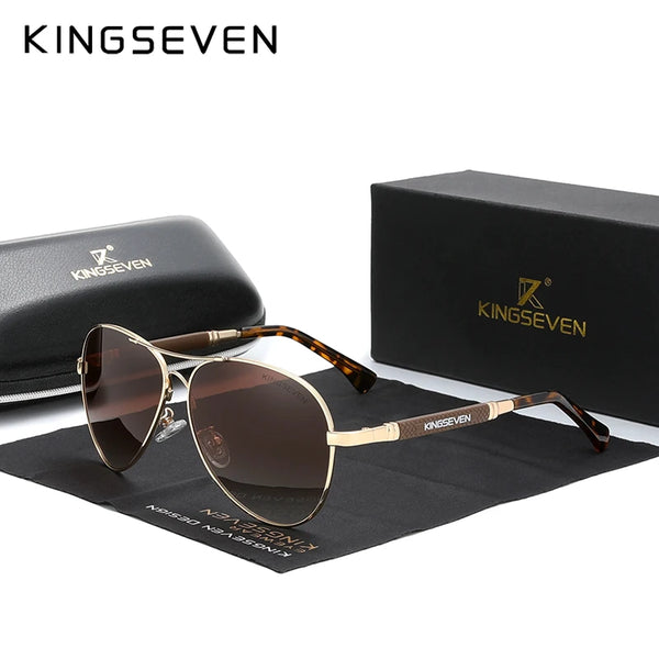 KINGSEVEN New Trend Quality Titanium Sunglasses