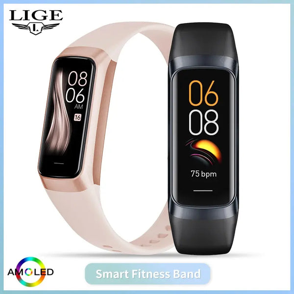 LIGE Amoled Smart Watch