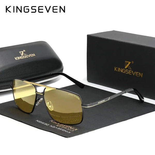 KINGSEVEN Fashion UV400 Rectangle Sunglasses