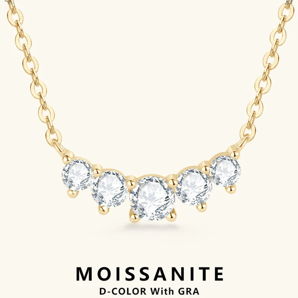 Lnngy Moissanite Pendant Necklace