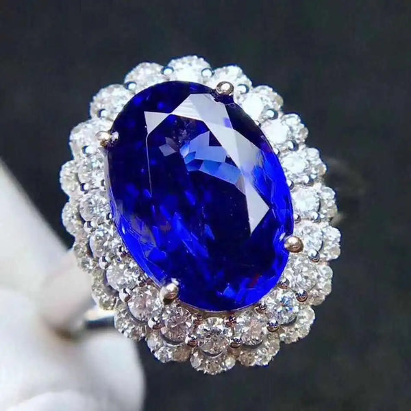 Real and Natural Natural real blue sapphire ring