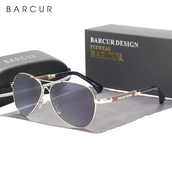 BARCUR Design Memery Frame Sunglasses