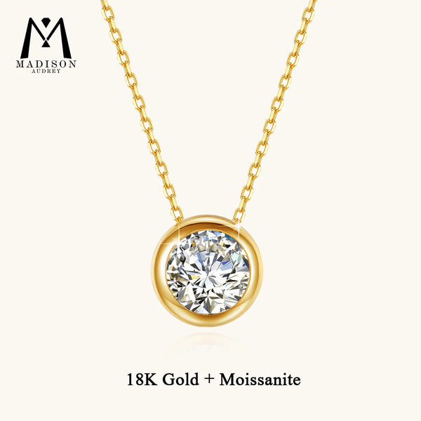 Necklace Moissanite Pendant Diamond