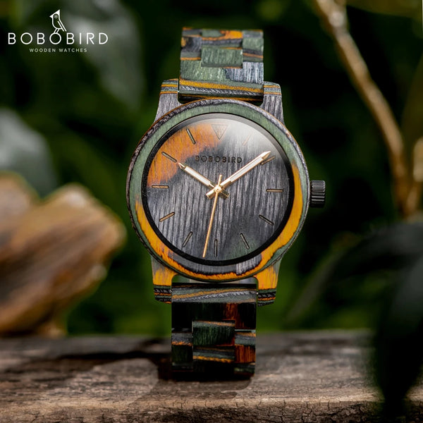 BOBOBIRD Wooden Watch Movement Horse