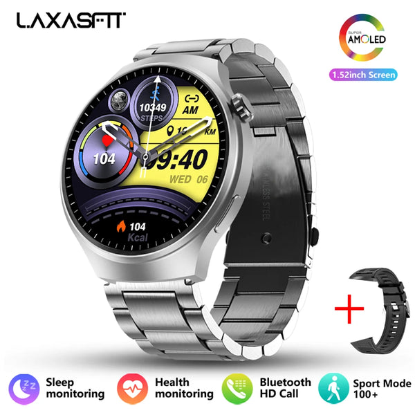 LAXASFIT Smartwatch Men Sports