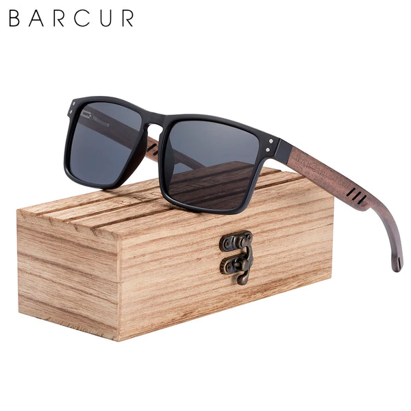 BARCUR Wooden Sunglasses