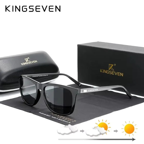 KINGSEVEN New UV400 Aluminum Frame Sunglasses