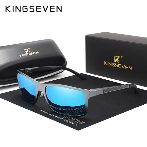 KINGSEVEN  Fashion Aluminum Magnesium Sunglasses