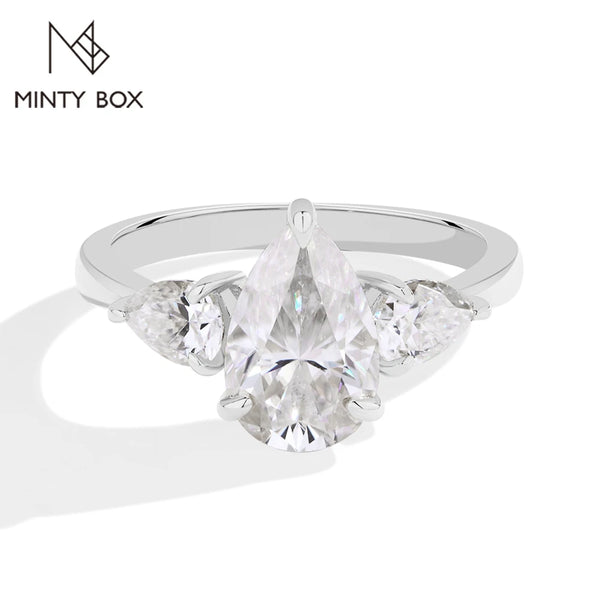 MINTYBOX Lab Grown Diamond Engagement Ring