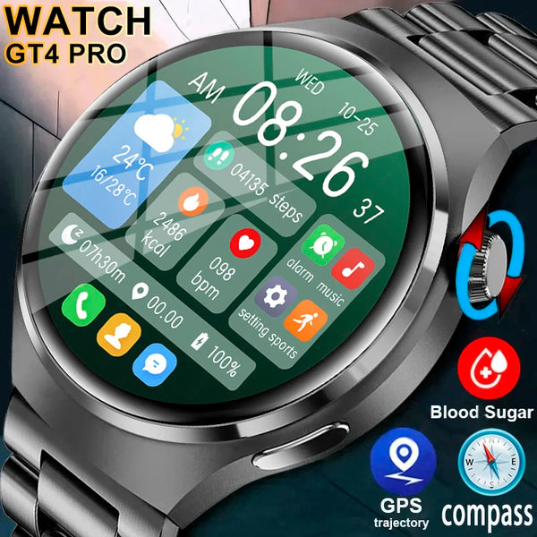 BOXUXING Smart Watch Men GT4 PRO