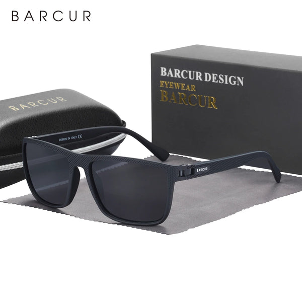 BARCUR  Polarized Light Weight Sunglasses