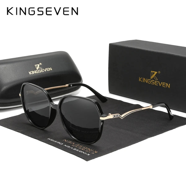 KINGSEVEN Design Big Frame Polarized Sunglasses