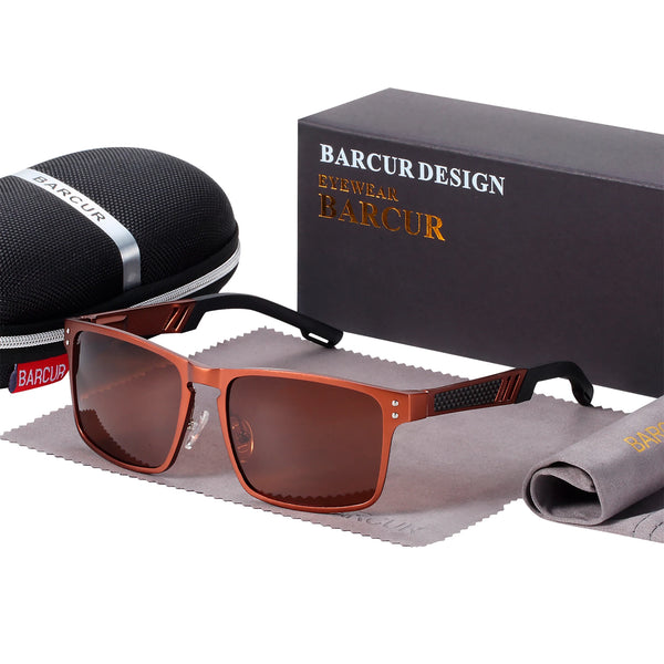 BARCUR Aluminium Magnesium Sunglasses