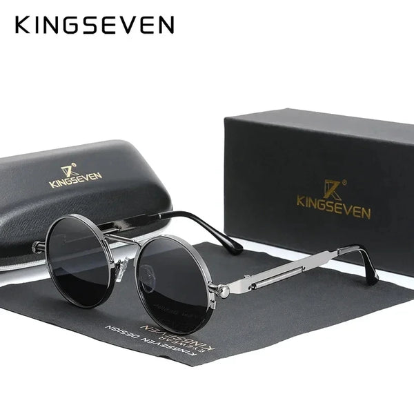 KINGSEVEN Gothic Steampunk Sunglasses