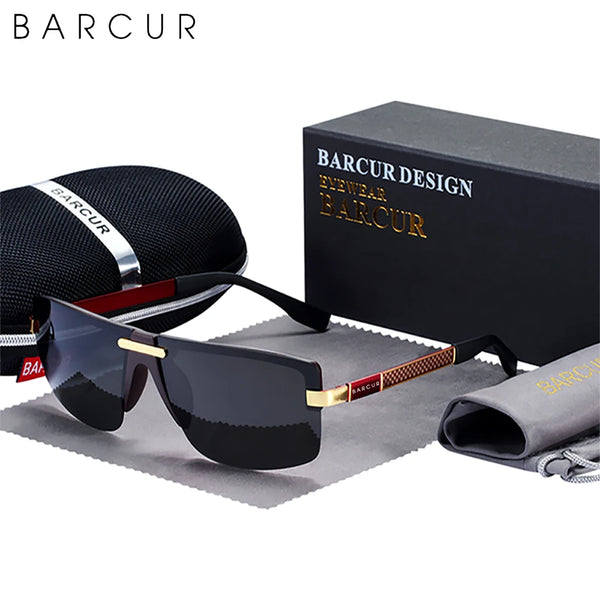 BARCUR Brand Designer Driving Sunglasses